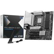 Resim MSI Pro B860m-a Wıfı7 Ddr5 Hdmı-dp Pcıe 5.0 1851p Matx 