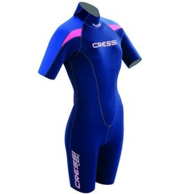 Resim Cressi One Lady Shorty Dalış Elbisesi 1mm-no:1 