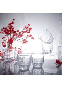 Resim Paşabahçee Echo Damla 6'lı Su Bardağı - 300 Ml Renkli 