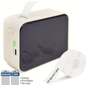 Resim Willowhaven Marklife P15 Gelişmiş Mini Etiket Yapıcı Makinesi, Kablosuz Termal Yazıcı, Sütlü Çay Beyazı Sütlü Çay Beyazı 