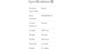 Resim Furnipart Kulp 016MM Furnipart Vanilla Beyaz 