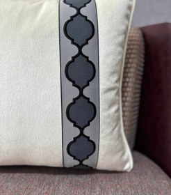 Resim TITAN-2 (KREM) - 50x50 (KARE) İçi Dolgulu Düz Fitilli 