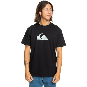 Resim Quiksilver Comp Logo Erkek Siyah Tişört 