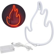 Resim Alev Neon Işığı Kırmızı - Huiliang A 