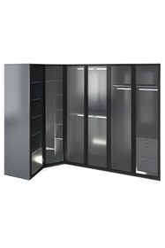 Resim Lazenza Mobilya Hanoi Giyinme Odası Köşe Modül 