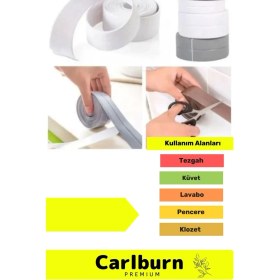 Resim Ekstra Güçlü Su Geçirmez Sızdırmaz Dayanıklı Yalıtım Tamir Küf Önleyici Gri Bant 3.2m - 3 Adet 