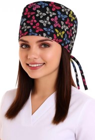 Resim Bilenn Tekstil Bone - 5013 Siyah Kelebek 