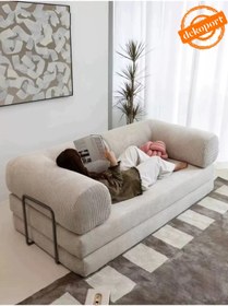 Resim Dekoport Relax Kanepe Yatak Olabilen Açılır Aktivite Koltuğu Özel Bondex Sünger 50 Dns 