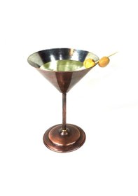 Resim Shark Anatolia Martini Bakır Kadeh 