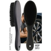 Resim Modacar Jant Temizlik Fırçası Hassas Jant Temizleme Fırçası Ahşap Saplı 