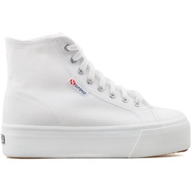 Resim Superga 2708 Hi Top Kadın Günlük Ayakkabı S41273W-901-SP Beyaz 