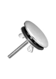 Resim Lavabo Delik Tıpası / Ankastre Tapa Krom Çap : 47 Mm 