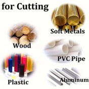 Resim 7 adet Yüksek Hızlı Çelik Kesme Bıçakları, Küçük, Yıkanabilir, Montaj Gerektirmez, Ahşap İşleme, Döner Elektrikli Disk Aracı, Ahşap Kesme, Plastik, Bakır, Alüminyum, Yumuşak Metaller için 