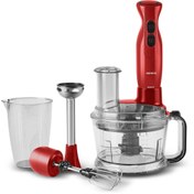 Resim Karaca Mutfak Robotu 1,5 L Geniş Hazne, Turbo Fonksiyonlu 2000 W Güçlü Motor Kırmızı 