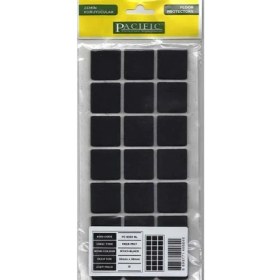 Resim Pacific 6030 Bl Yapışkanlı Keçe 30 mm x 30 mm Siyah 
