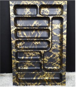 Resim 9 Bölmeli Kaşıklık Büyük Boy Royaleks-a1343 Asorti 