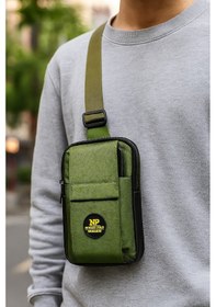 Resim Newish Polo Body Bag Çapraz Göğüs Ve Sırt Çantası Telefon Böl-hki Haki 