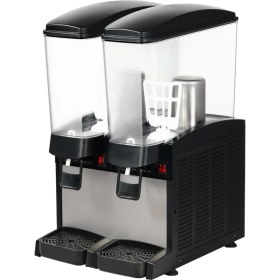 Resim Omake Karıştırıcılı Dijital Dikdörtgen Ikili Soğuk Içecek Dispenseri, 2X20 L 