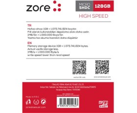 Resim Heptek İletişim Micro Sd Hafıza Kartı 128GB 