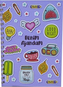 Resim Melimelek Benim Ajandam Sticker 6 Dd-021 Çok Renkli 