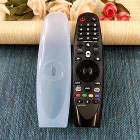 Resim Dayanıklı Silikon TV Uzaktan Kumanda Kılıfı - Yumuşak Koruyucu Kapak, Darbeye Dayanıklı, Yüksek Çözünürlüklü Şeffaf, Çoğu Evrensel Uzaktan Kumandaya Uyar 