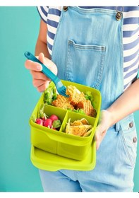 Resim Tupperware Eco Bölmeli Beslenme Kutusu 1L Yeşil Esc 