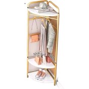 Resim Swisswin Alan Kullanımı Köşe Portmanto Zeminden Tavana (Yurt Dışından) 