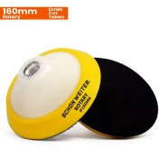 Resim Rotary Cırt Taban 160 Mm Esnek Polisaj Makinesi Tablası Schön Weiter 1 Adet 