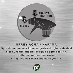 Resim Cif Perfect Power Ocak & Fırın & Mangal Için Sprey Temizleyici (1 x 435 Ml) 