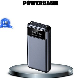 Resim Powerbank 20000 Mah 4 Çıkışlı Hızlı Şarjlı Ve Led Göstergeli Çok Renkli 