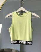 Resim Zechka Crop Spor Atlet PINKCROP 