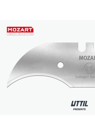 Resim Mozart Blades 160.065 Yarım Ay Konkav 100 Adet Yedek Bıçak 