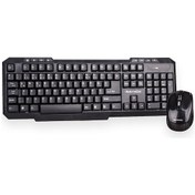 Resim Kablosuz (Wireless) Klavye Ve Mouse Seti Q Klavye Türkçe Karakter - 228454718 