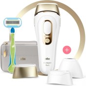 Resim Braun Silk Expert Pro 5 PL5257 400.000 Atımlı 3 Başlıklı Yeni Nesil Ipl + Tasarım Çanta 