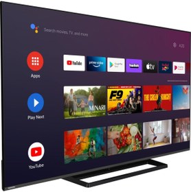 Resim Toshiba 55" 139 Ekran Uydu Alıcılı 4K Ultra HD Android Smart LED TV 