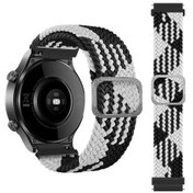 Resim Samsung Gear S3 Classic/s3 Frontier/galaxy Watch 46mm İçin 22mm Örgülü Halat Ayarlanabilir Kordonlu Saat 