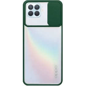 Resim Oppo Reno4 Lite Kılıf Lensi Kamera Korumalı Silikon Yeşil 