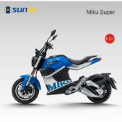 Resim Sunra Miku Super Elektrikli Motorsiklet 