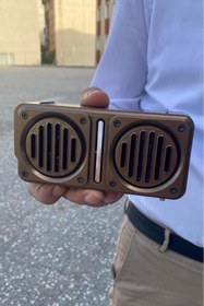 Resim teknotrust Yok Fm Radyolu Güneş Panelli Mini Taşınabilir Müzik Çalar Kutusu Bluetooth'lu Ses Bombası TNT-8155B 