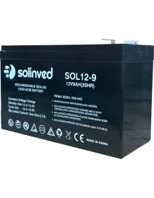 Resim Solinved 12V 9AH Ups Ve Alarm Aküsü 