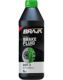 Resim Brake Fluid Dot-3 1 Lt Fren Hidrolik Sıvısı 
