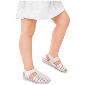 Resim Kiko Kids Kız Çocuk Sandalet Arz 2348 Beyaz 
