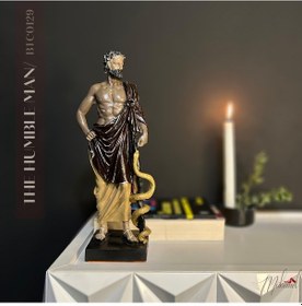 Resim Mütevazi Adam Antik Dönem Heykeli Bilge Adam Büstü, Bilgi 