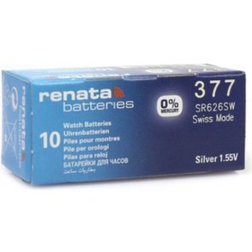 Resim Renata 377 Sr626sw Alkalin Hafıza Saat Pili 