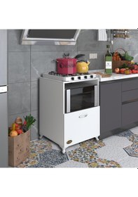 Resim Kenzlife ocak dolabı ayşe byz 85*60*57 mutfak modül mini fırın mi 