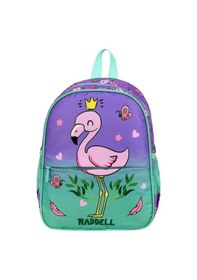 Resim Waddell Lisanslı Flamingo Desenli Anaokul Kreş Sırt Çantası 