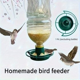 Resim Kolay Kullanım İçin Dış Mekan Kuş Besleyici - Elektrik Gerektirmez, Balkonlar, Bahçeler ve Verandalar İçin Mükemmel, Kuşları Korur ve Kurtarır, Büyükanne Kuşları İçin İdeal, Kuş Dekoru 