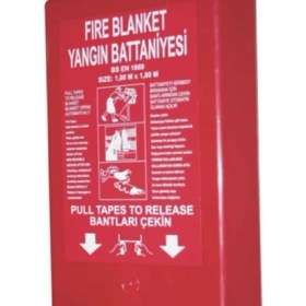 Resim Lorex Kutulu Yangın Battaniyesi (100x100 cm)- LR-FB1010B 