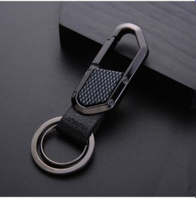 Resim Sones Jobon Zb-106a Çift Döngü Araba Metal Anahtarlık Siyah 