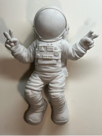 Resim MKESSHOP Dekoratif Dev Astronot Heykeli - Duvar Modeli Ham (47X35CM) 